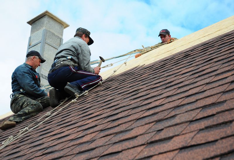 Roofing Professionals at Work